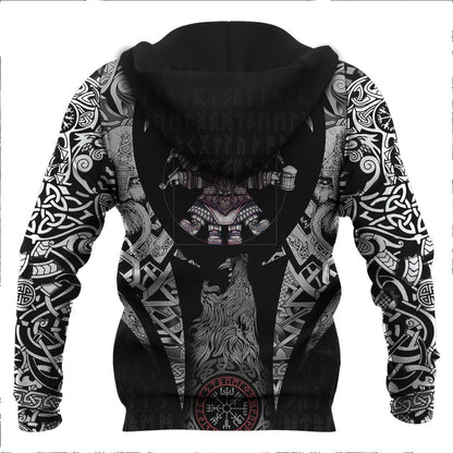 Vitruvian #1 Viking Hoodie
