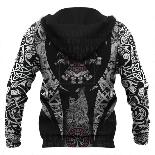 Vitruvian #1 Viking Hoodie