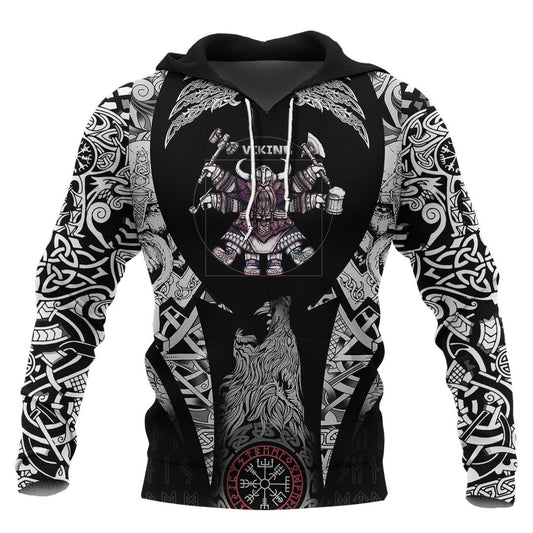 Vitruvian #1 Viking Hoodie