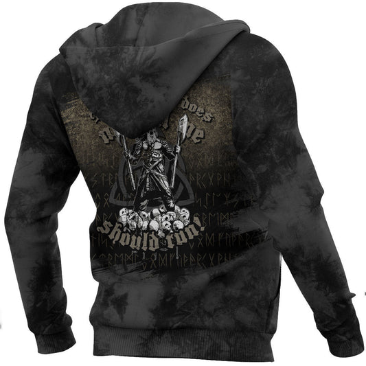 That Which Does Not Kill Me Should Run Viking Hoodie