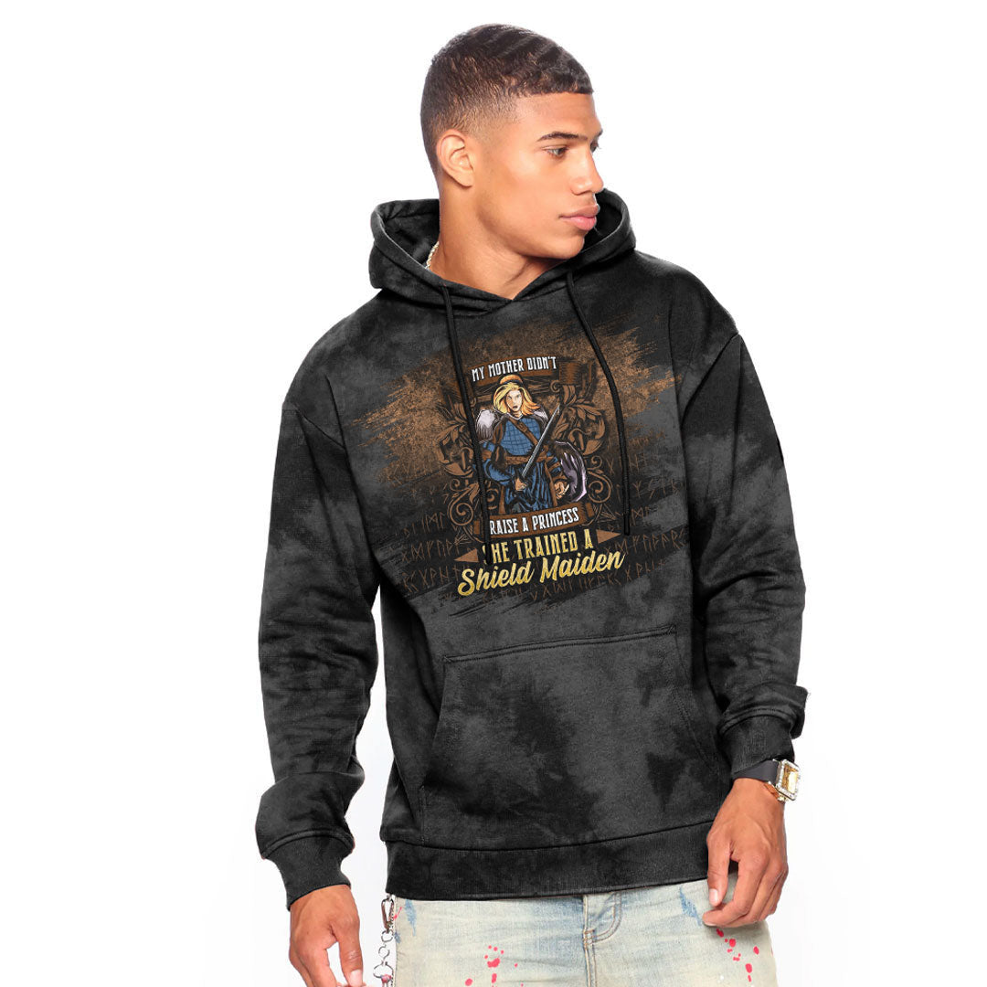 Forget Princess I Want To Be A Shield Maiden Viking Hoodie