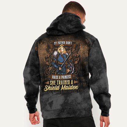 Forget Princess I Want To Be A Shield Maiden Viking Hoodie