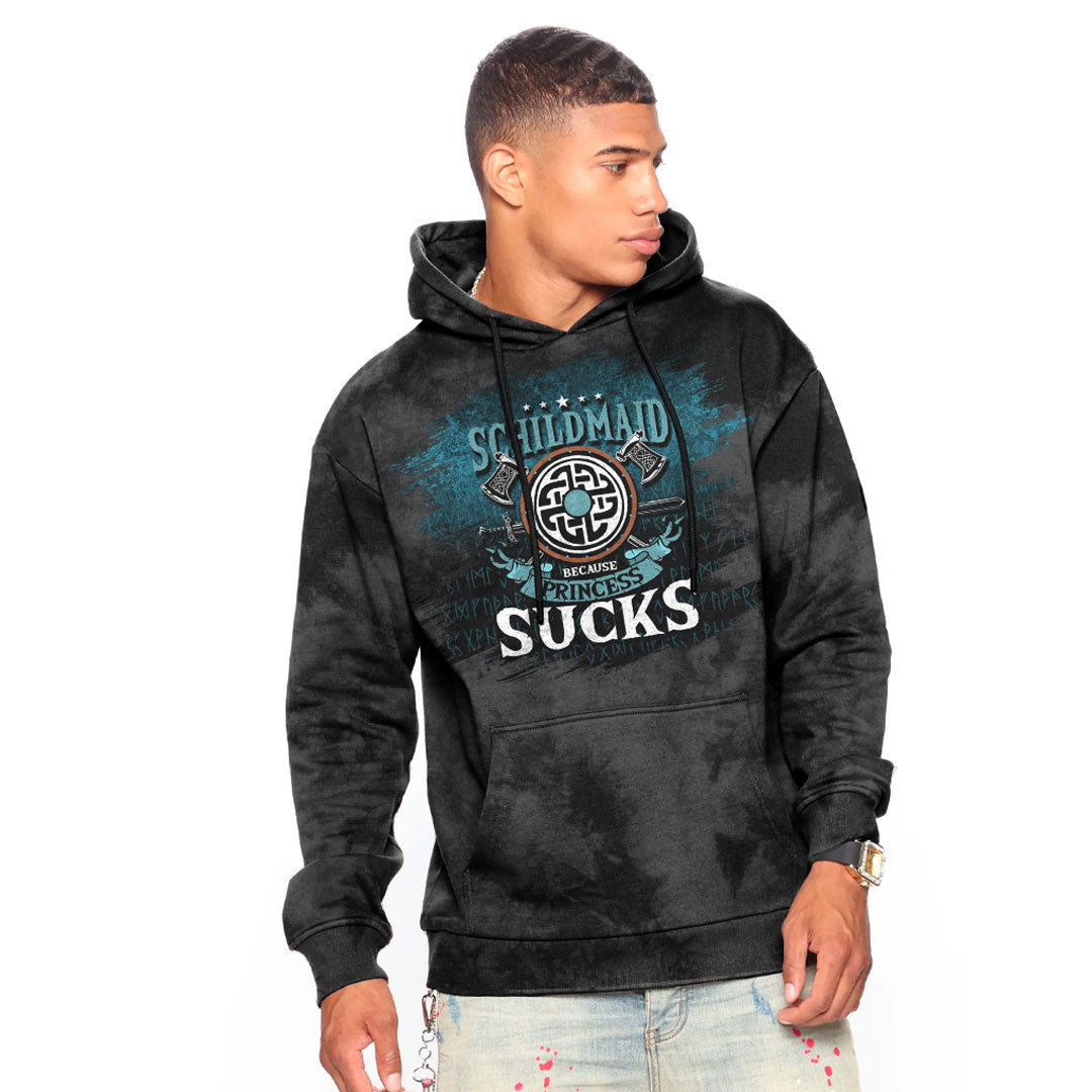 Schildmaid Because Princess Sucks Viking Hoodie
