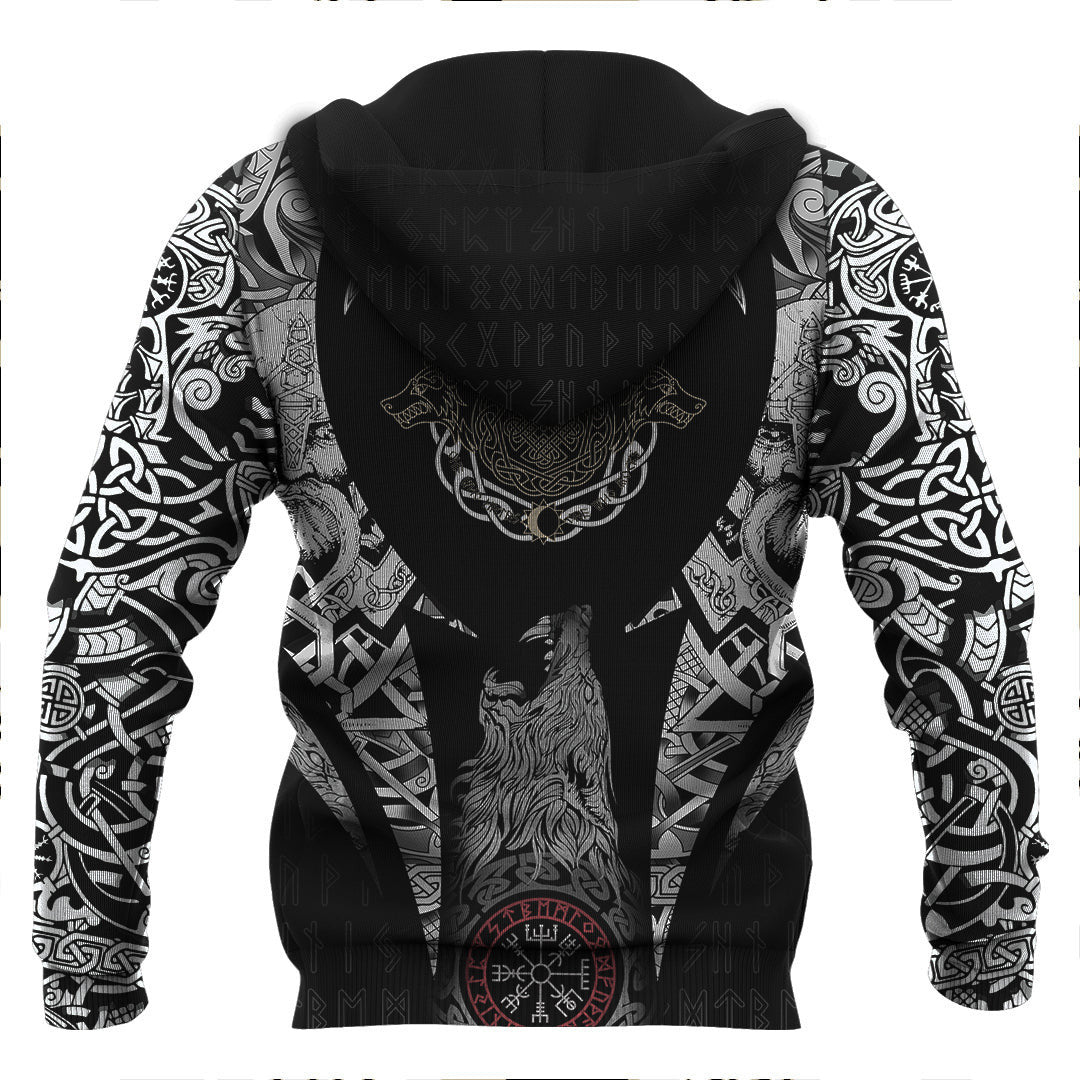 Special Hati And Skoll Viking Hoodie