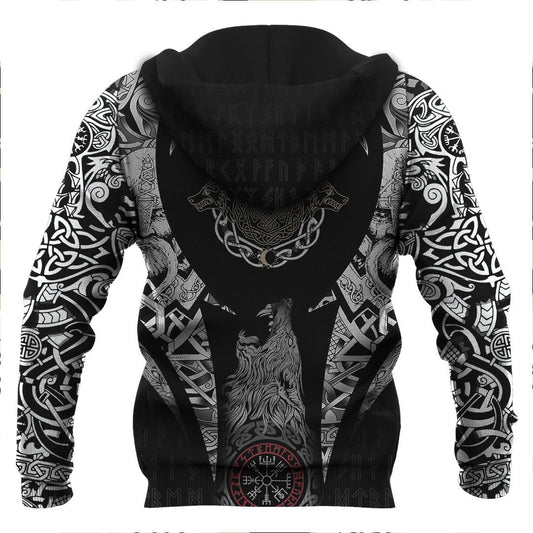 Special Hati And Skoll Viking Hoodie