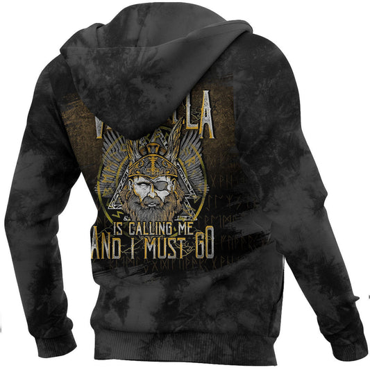 Valhalla Is Calling Me And I Must Go Viking Hoodie
