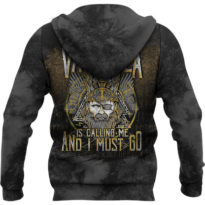 Valhalla Is Calling Me And I Must Go Viking Hoodie