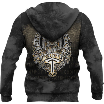 Thor's Temple Viking Hoodie