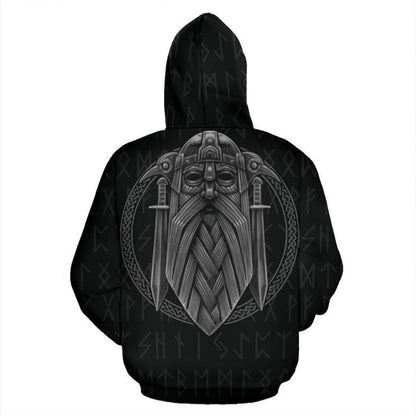 Odin Black Viking Hoodie