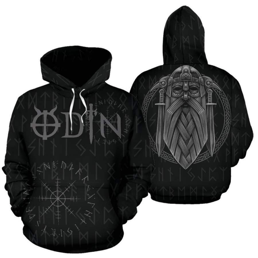 Odin Black Viking Hoodie