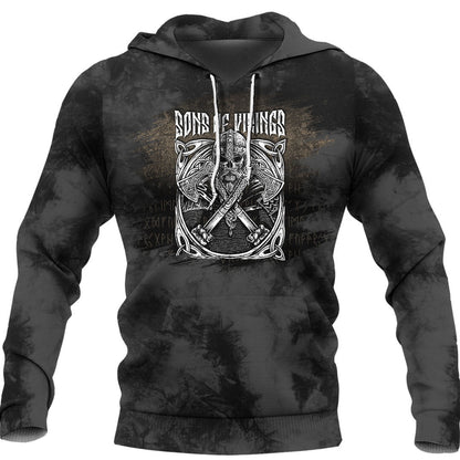 Sons Of Odin Valhalla #3 Viking Hoodie