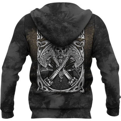Sons Of Odin Valhalla #3 Viking Hoodie