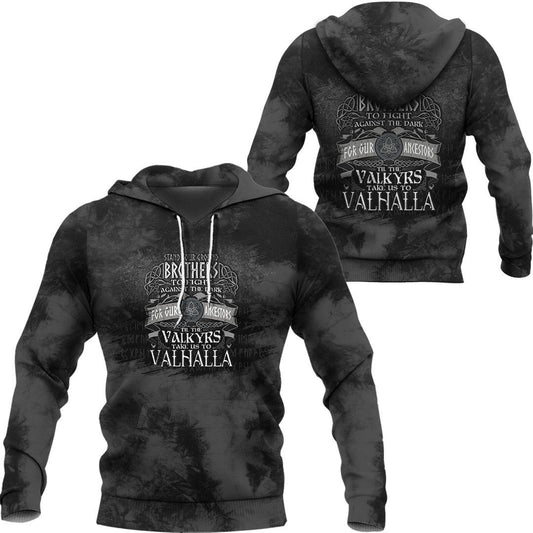 Valkyrs Take Us To Valhalla Viking Hoodie