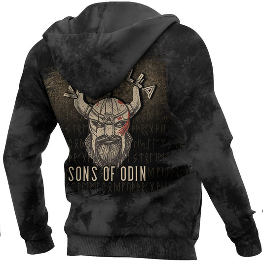 Valhalla Sons Of Odin Viking Hoodie