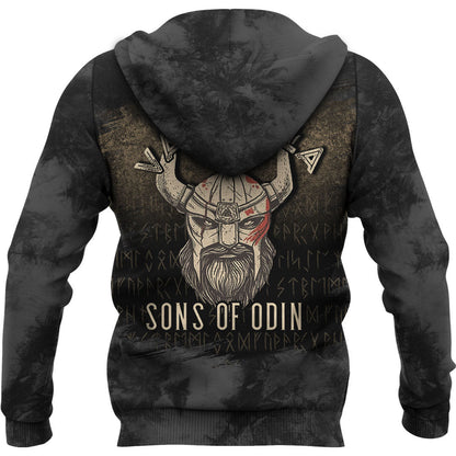 Valhalla Sons Of Odin Viking Hoodie