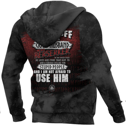 Funny Viking Berserker Viking Hoodie