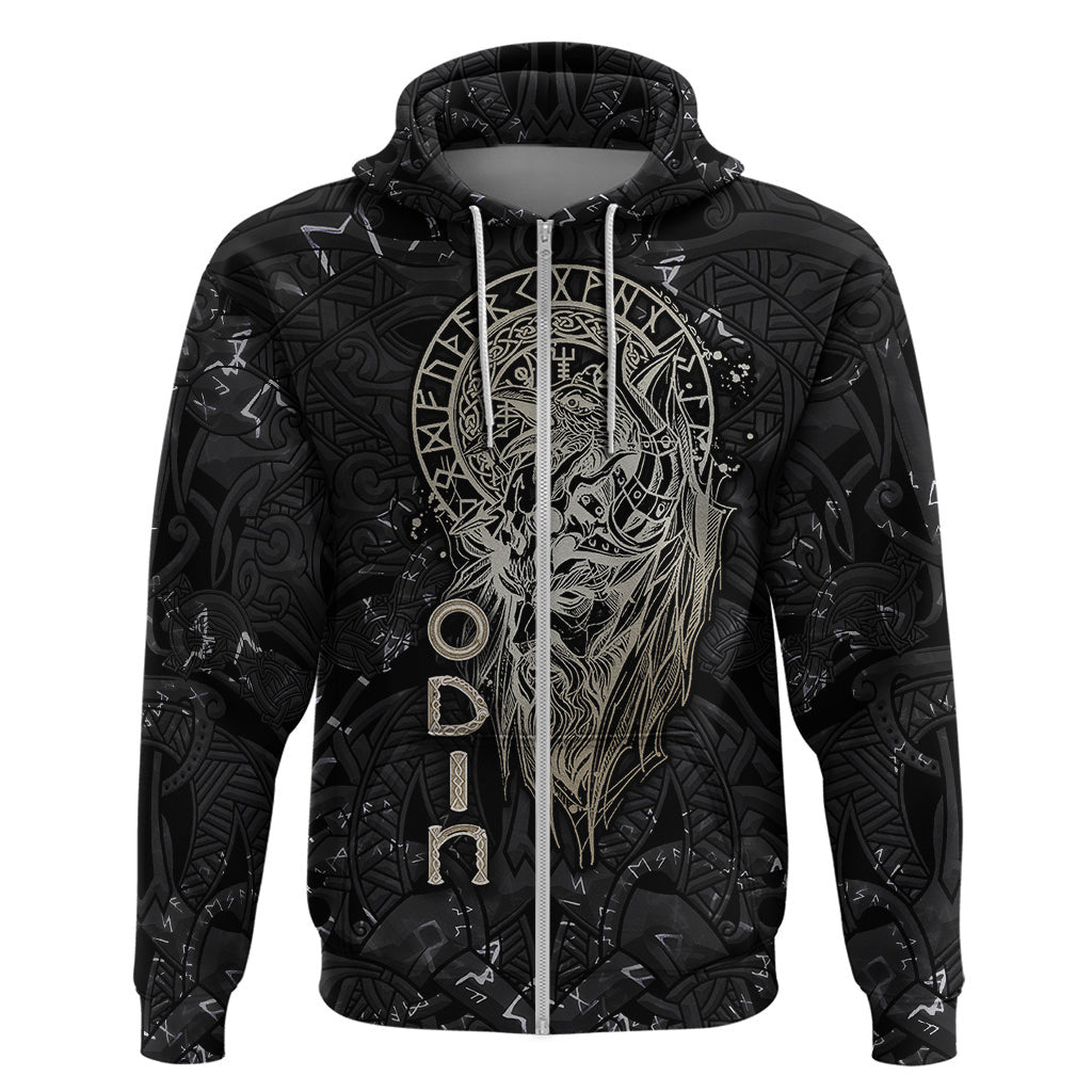 Viking Navigator Odin's Wisdom in Symbols Viking Hoodie