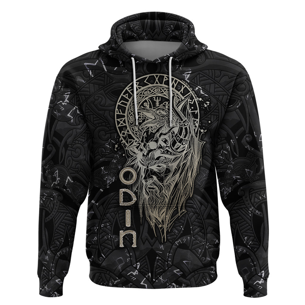 Viking Navigator Odin's Wisdom in Symbols Viking Hoodie