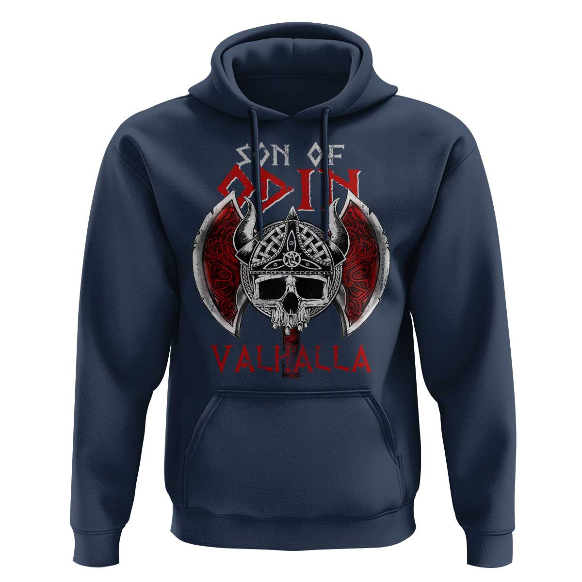 Son Of Odin VALHALLA Norse Mythology Viking Hoodie Cotton