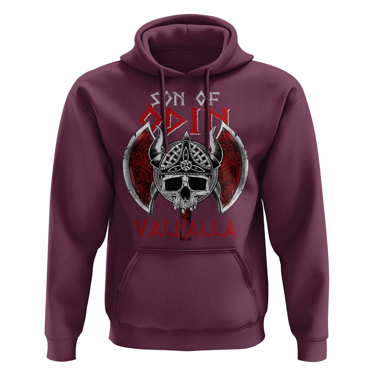 Son Of Odin VALHALLA Norse Mythology Viking Hoodie Cotton