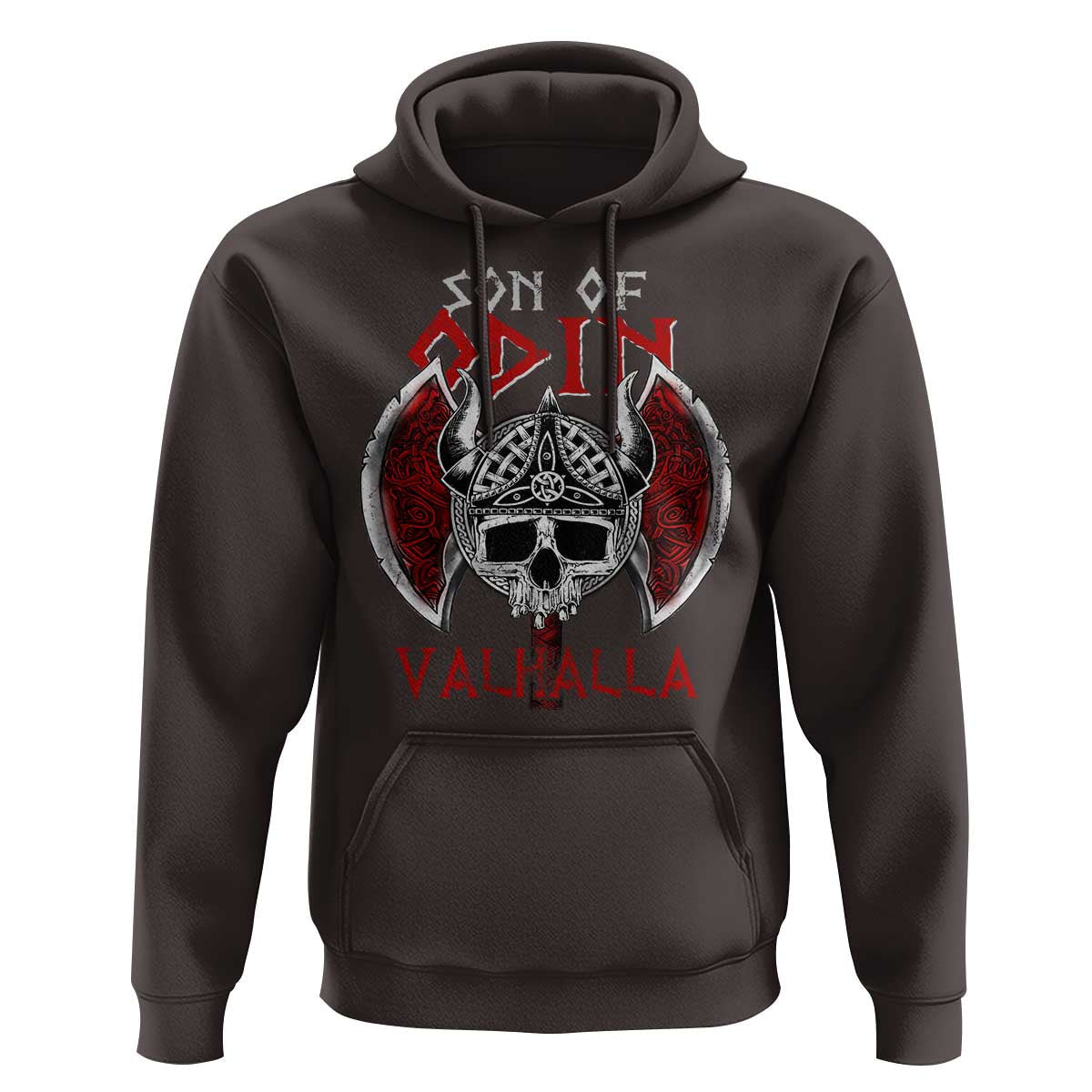 Son Of Odin VALHALLA Norse Mythology Viking Hoodie Cotton