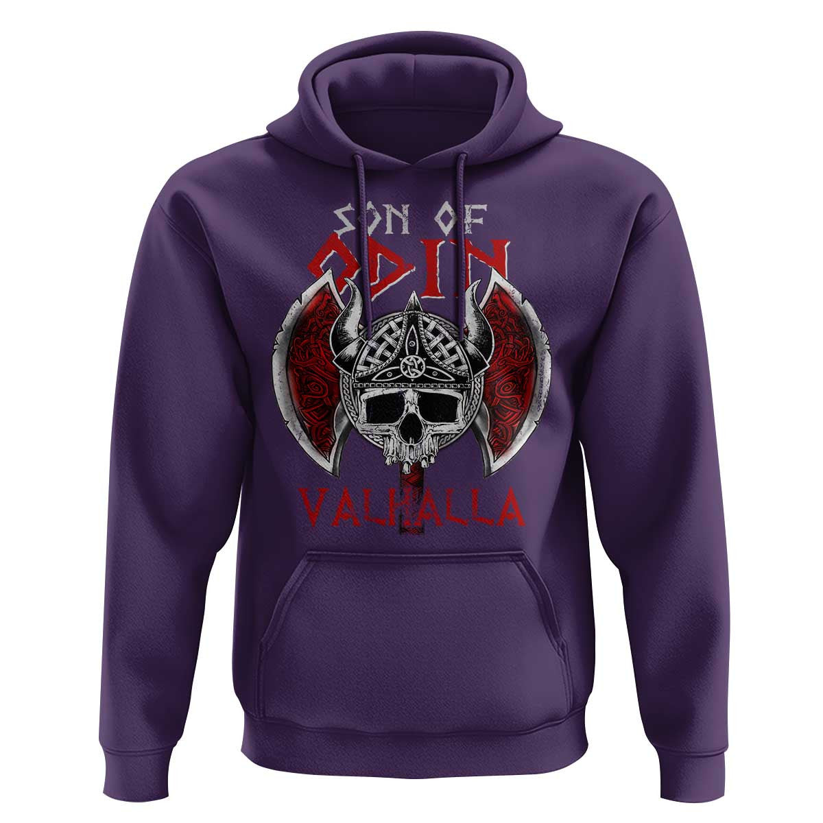 Son Of Odin VALHALLA Norse Mythology Viking Hoodie Cotton