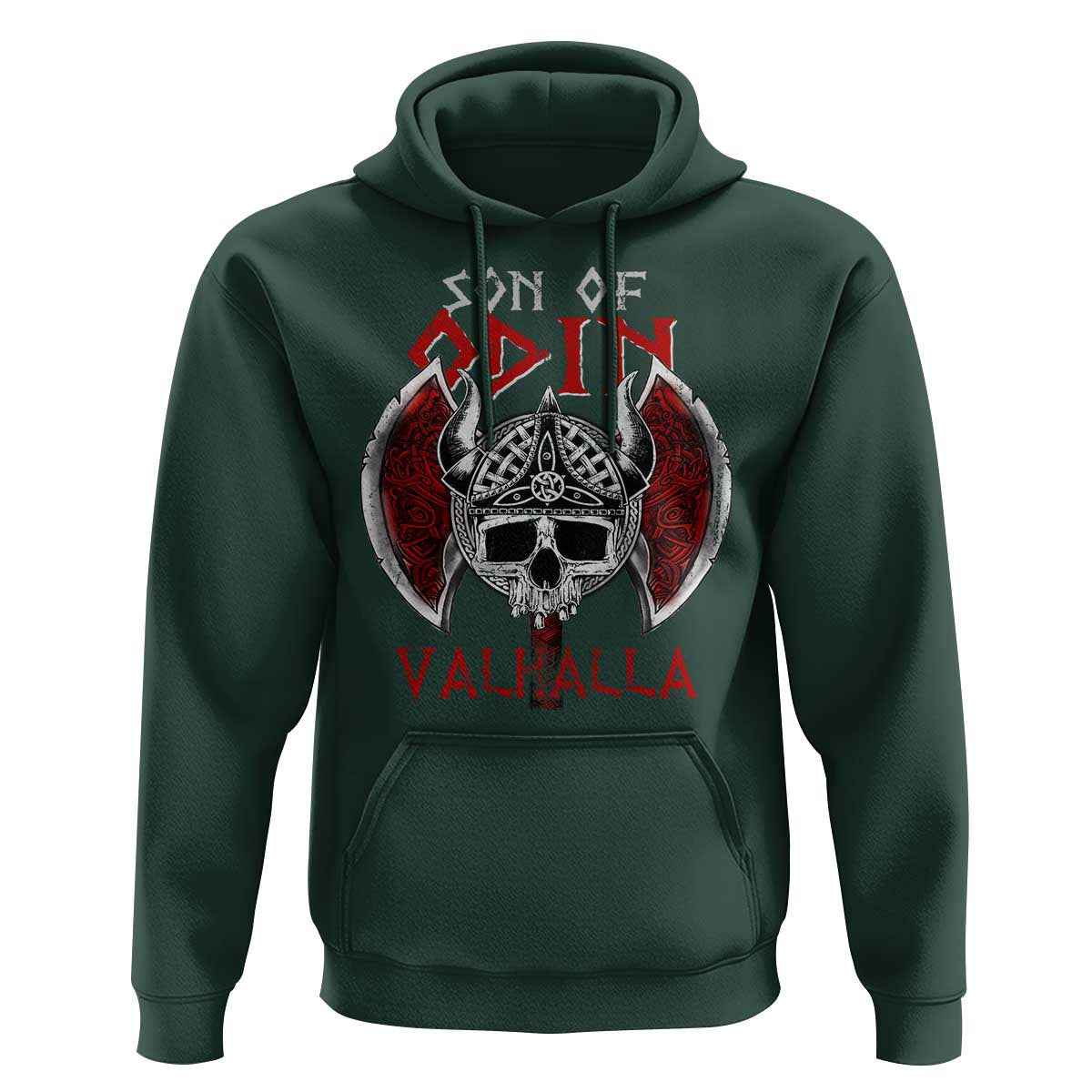 Son Of Odin VALHALLA Norse Mythology Viking Hoodie Cotton