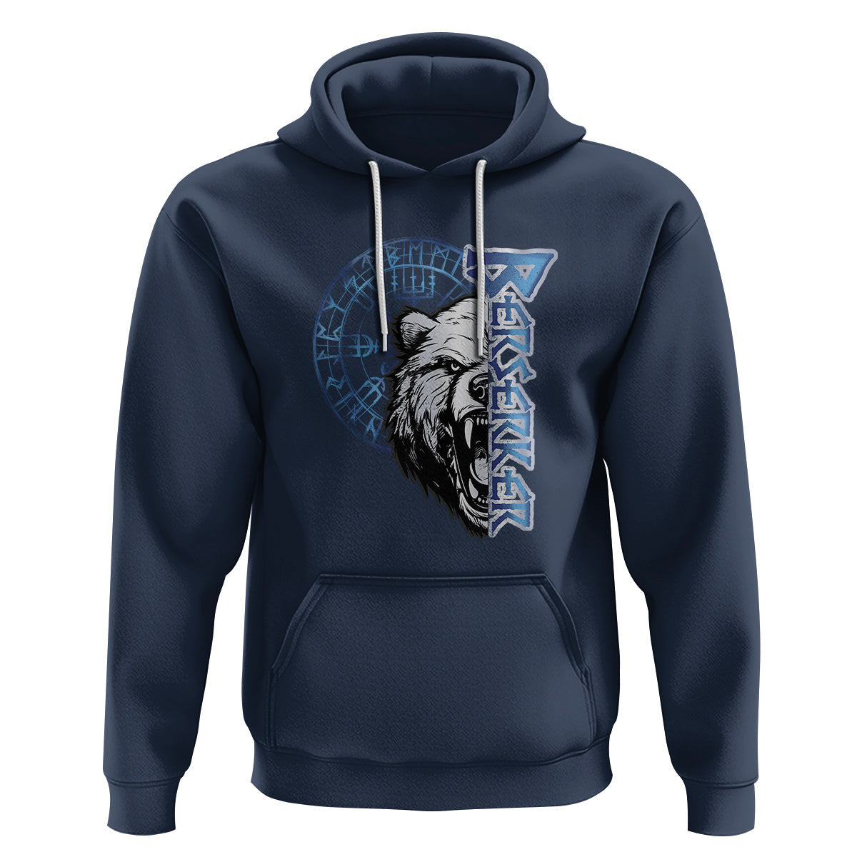 Berserk Bear Warrior Odin Norse Mythology Viking Hoodie Cotton