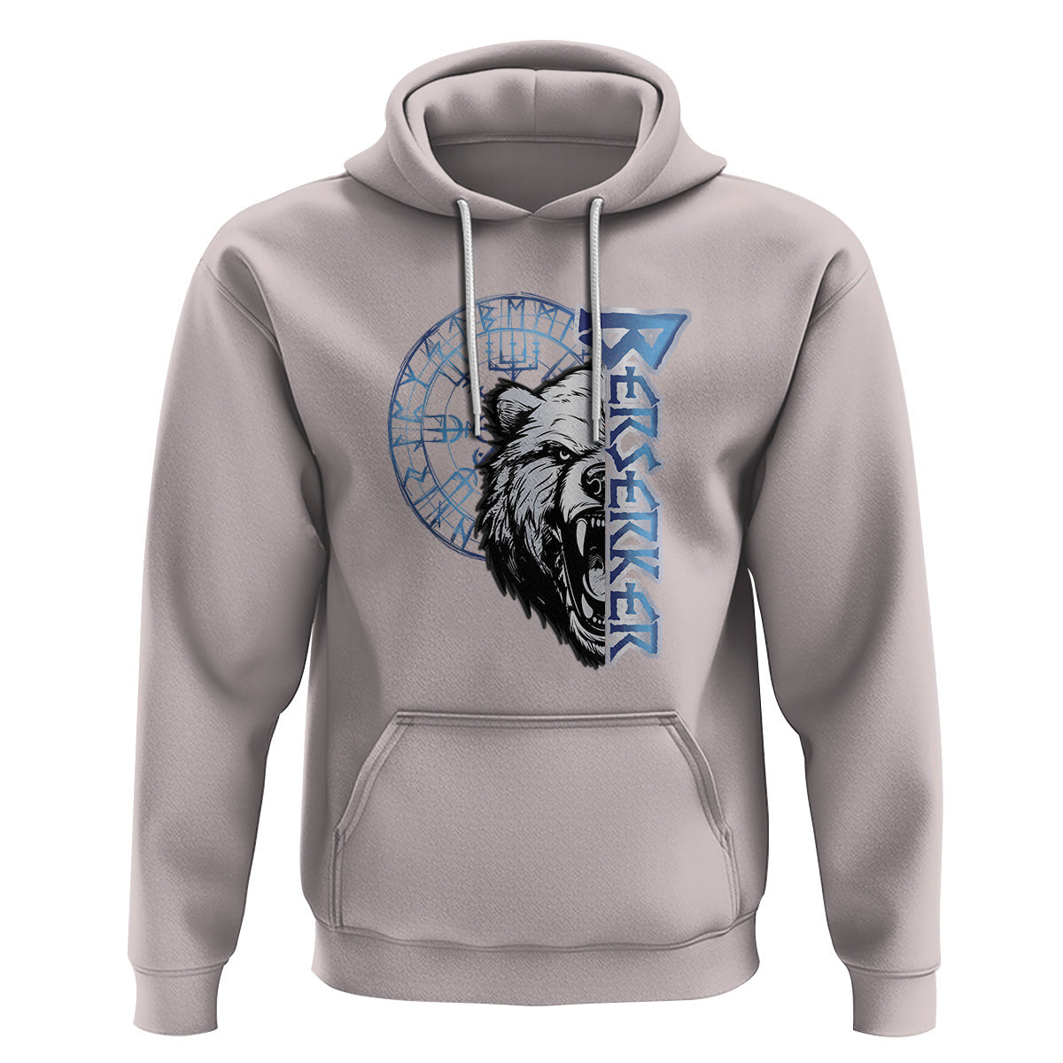 Berserk Bear Warrior Odin Norse Mythology Viking Hoodie Cotton