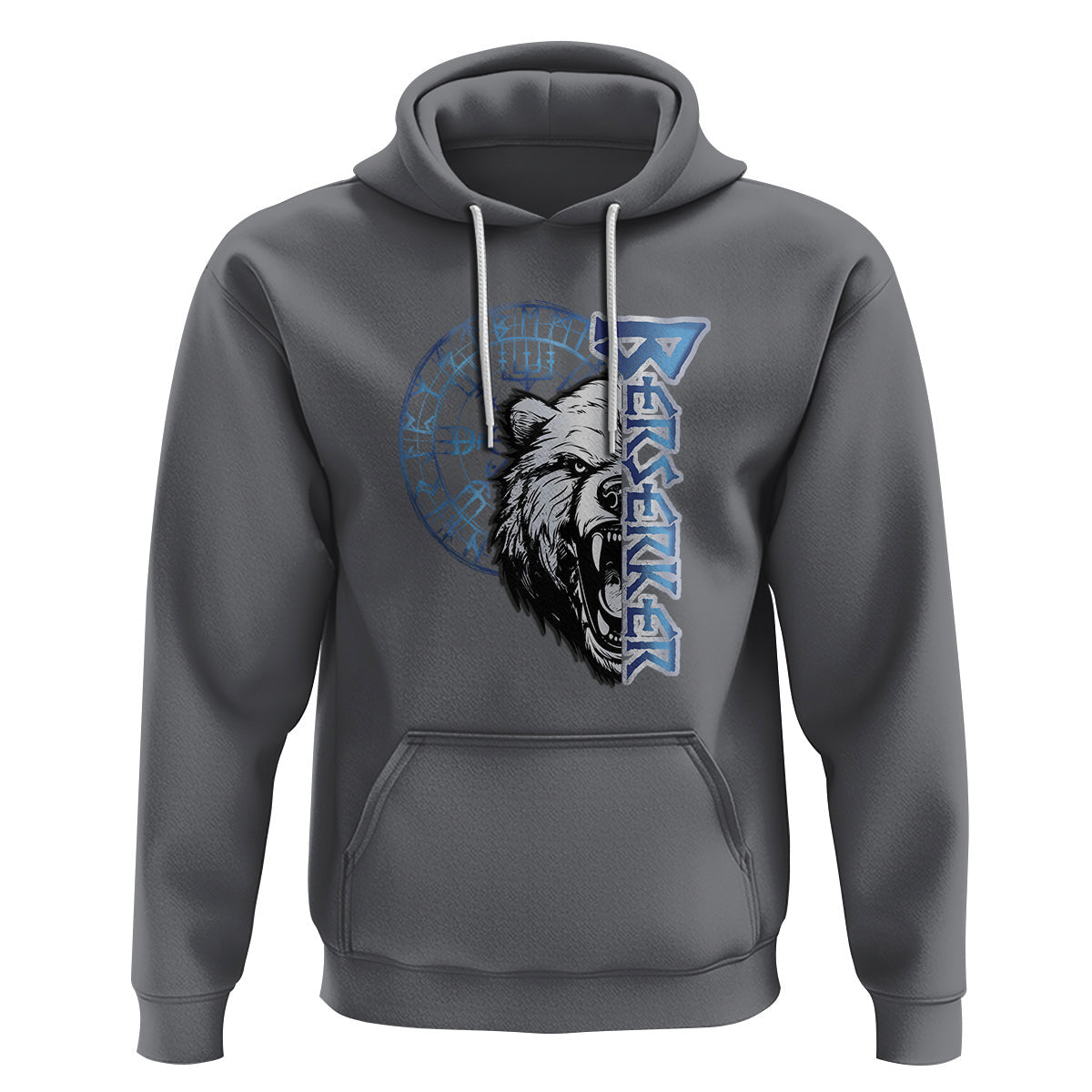 Berserk Bear Warrior Odin Norse Mythology Viking Hoodie Cotton
