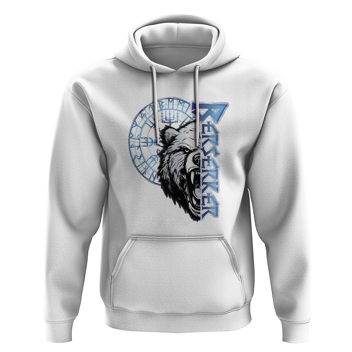 Berserk Bear Warrior Odin Norse Mythology Viking Hoodie Cotton