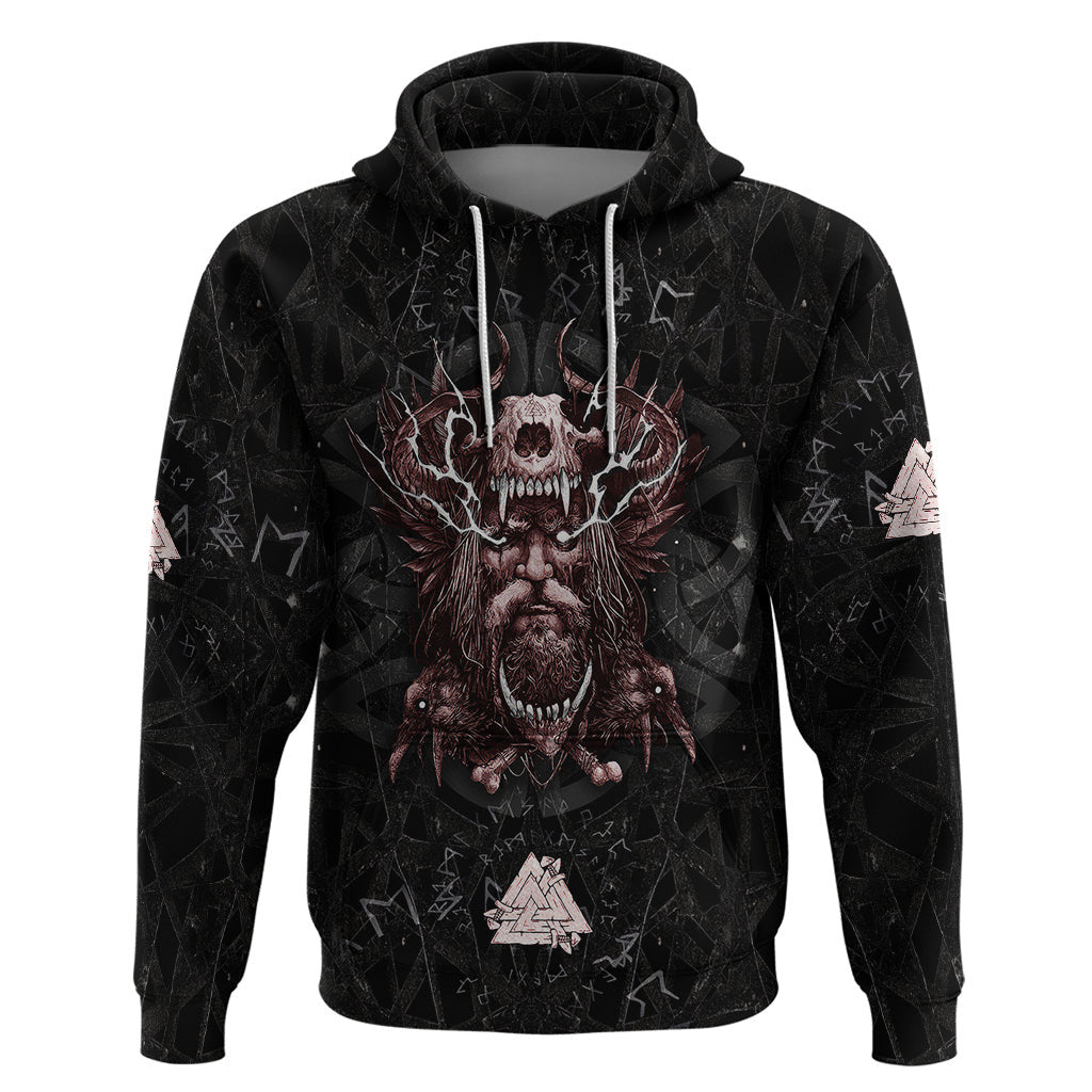 Viking Odin Viking Allfather's Radiance Viking Hoodie