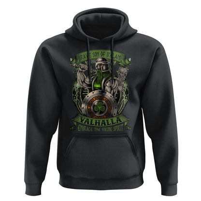 Irish Brave Son Of Ireland Valhalla Embrace The Viking Spirit Viking Hoodie Cotton