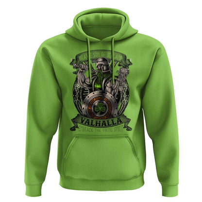 Irish Brave Son Of Ireland Valhalla Embrace The Viking Spirit Viking Hoodie Cotton