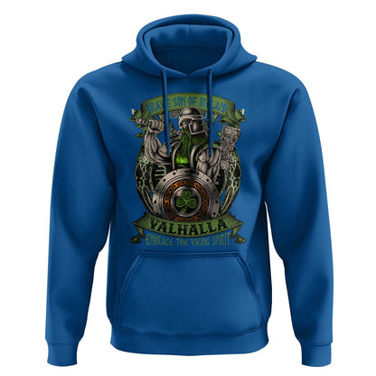 Irish Brave Son Of Ireland Valhalla Embrace The Viking Spirit Viking Hoodie Cotton