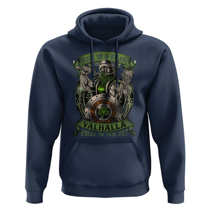 Irish Brave Son Of Ireland Valhalla Embrace The Viking Spirit Viking Hoodie Cotton