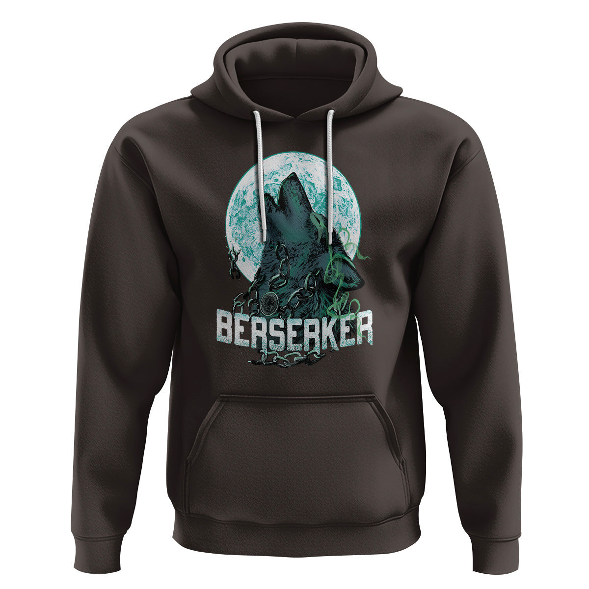 Berserk Wolf Warrior Odin Norse Mythology Viking Hoodie Cotton
