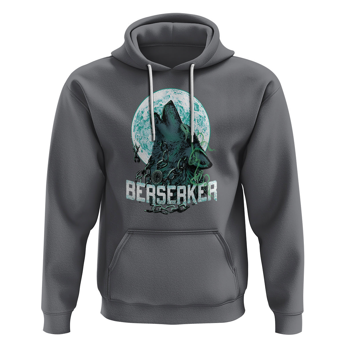 Berserk Wolf Warrior Odin Norse Mythology Viking Hoodie Cotton