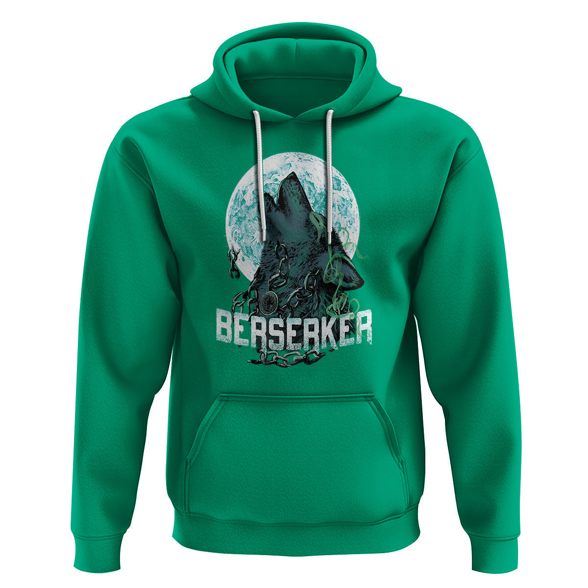Berserk Wolf Warrior Odin Norse Mythology Viking Hoodie Cotton