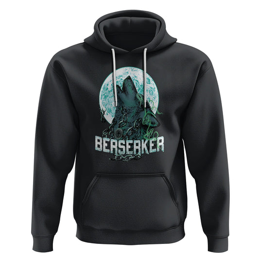 Berserk Wolf Warrior Odin Norse Mythology Viking Hoodie Cotton