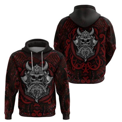 Blood Of Viking Warrior Viking Hoodie