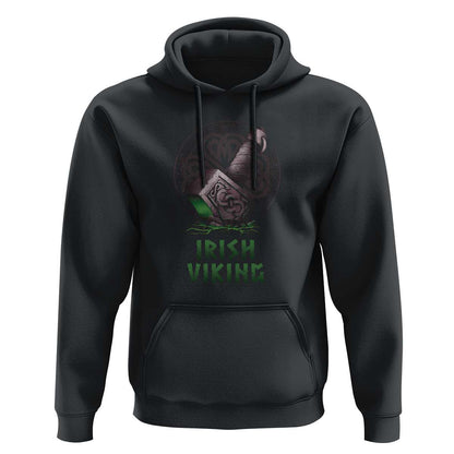 Irish Celtic Thor Mjolnir Viking Hoodie Cotton