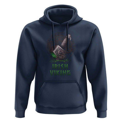 Irish Celtic Thor Mjolnir Viking Hoodie Cotton