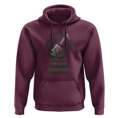 Irish Celtic Thor Mjolnir Viking Hoodie Cotton