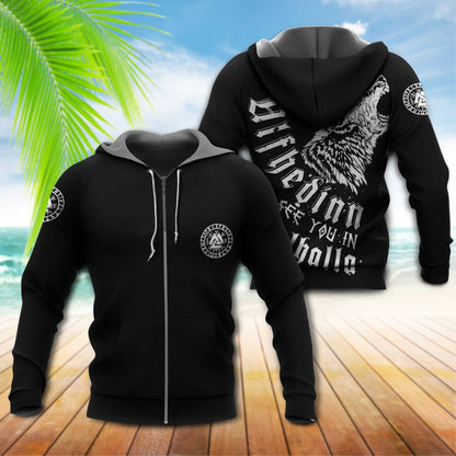 Viking Ulfhedinn See You In Valhalla Viking Hoodie