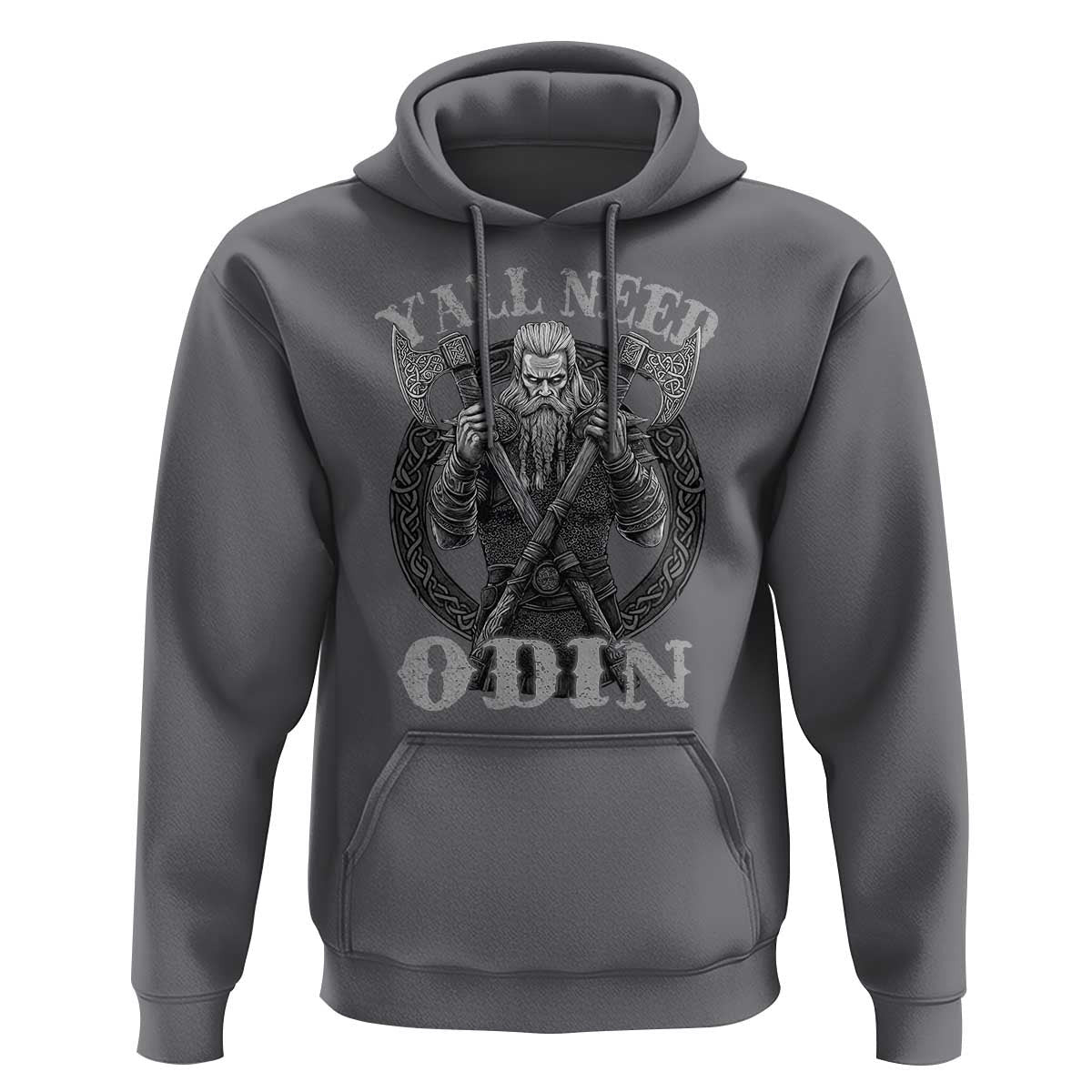 Y'all Need Odin Viking Hoodie Cotton
