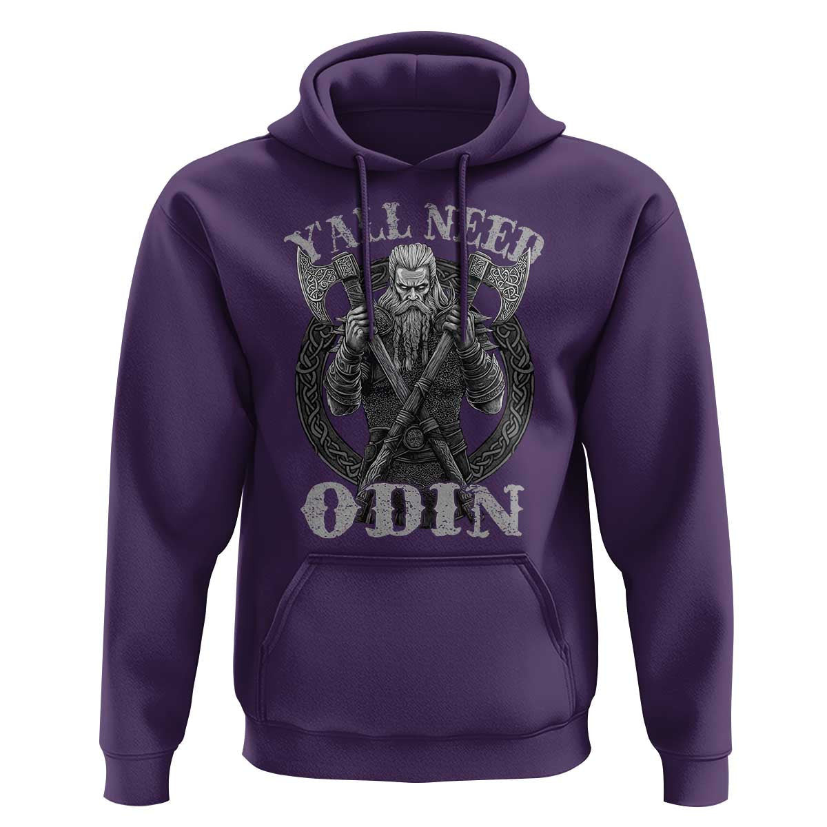 Y'all Need Odin Viking Hoodie Cotton