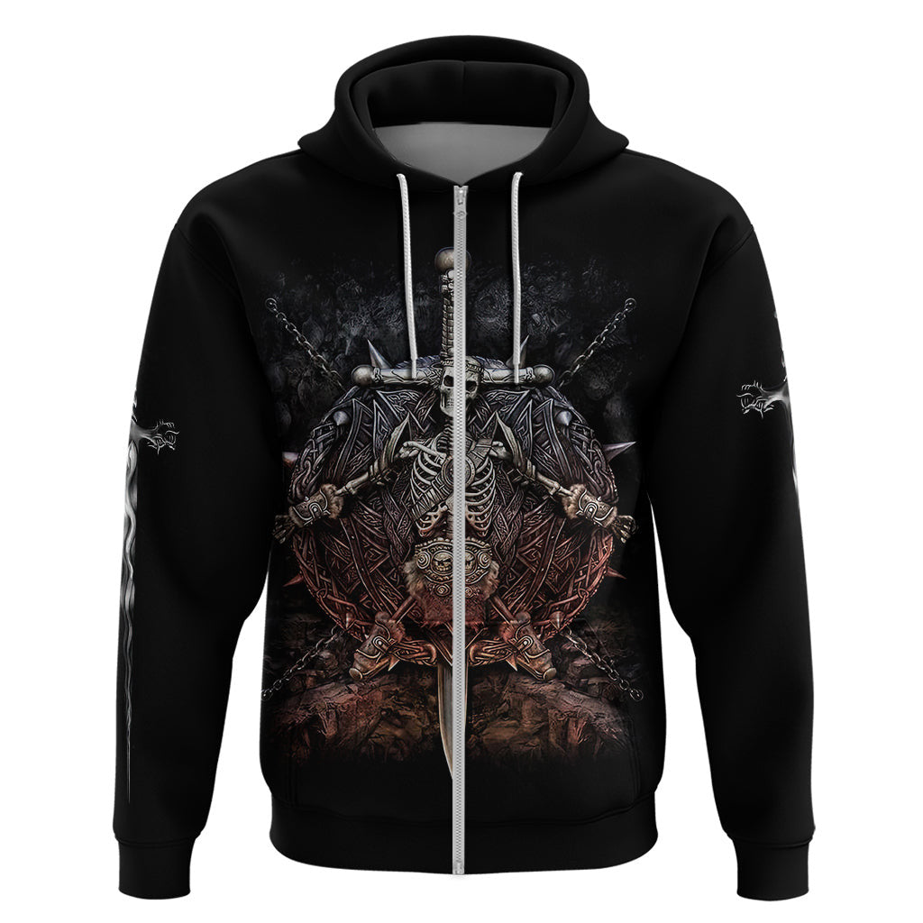 Warrior Skull Skull Warrior Viking Viking Hoodie