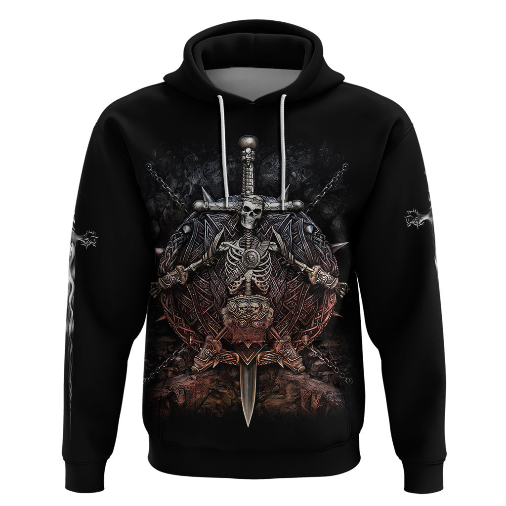 Warrior Skull Skull Warrior Viking Viking Hoodie