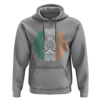 Norse Gaels Viking Yggdrasil Awe Tree Irish St Patricks Day Viking Hoodie Cotton